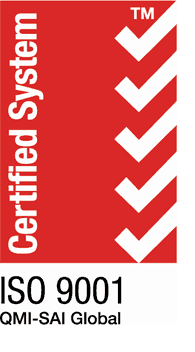 ISO 9001 QMI-SAI Global logo